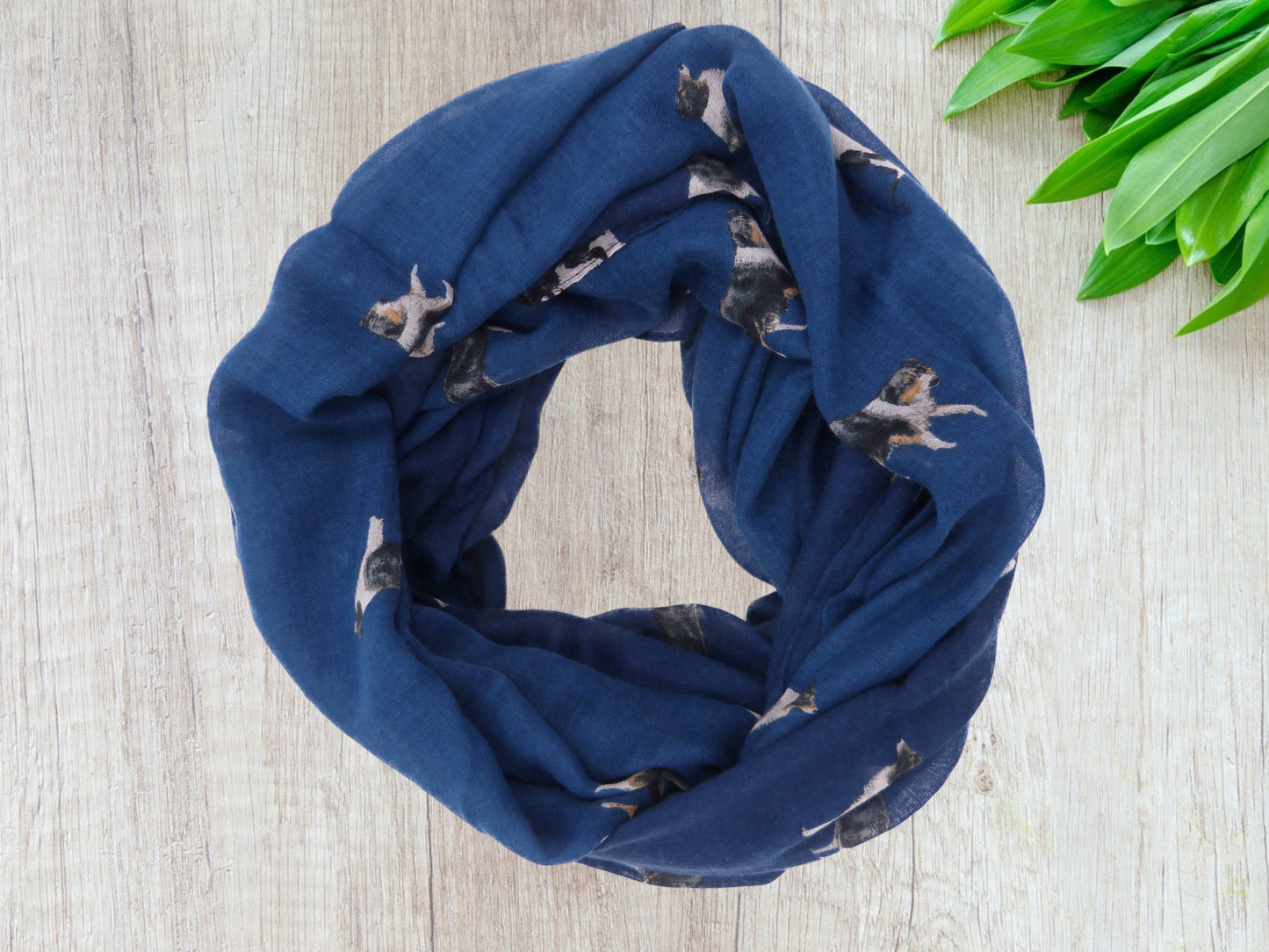 Animal Border Collie Infinity Snood Printed Lightweight