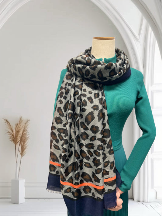 Animal Leopard Print High Quality Fashion Scarf